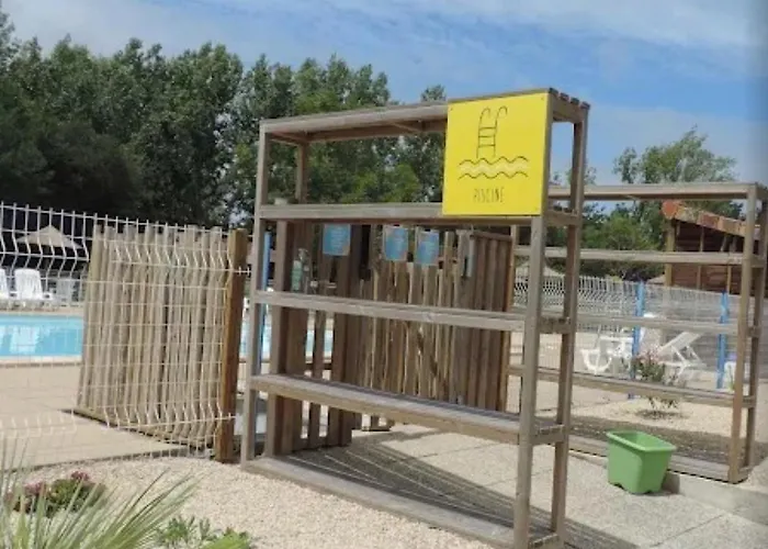 Confort 12 Kamp alanı Saint-Gervais (Vendee)